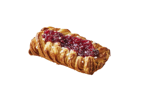 Raspberry & Vanilla Plait